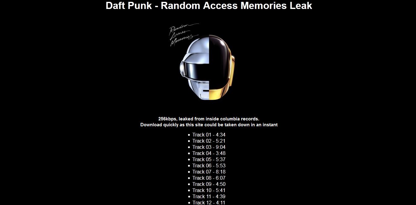 Daft Punk Discovery Album Download Zip